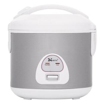 Narita 4-cup Rice Cooker with Stainless Steel Liner and Stainless Stee