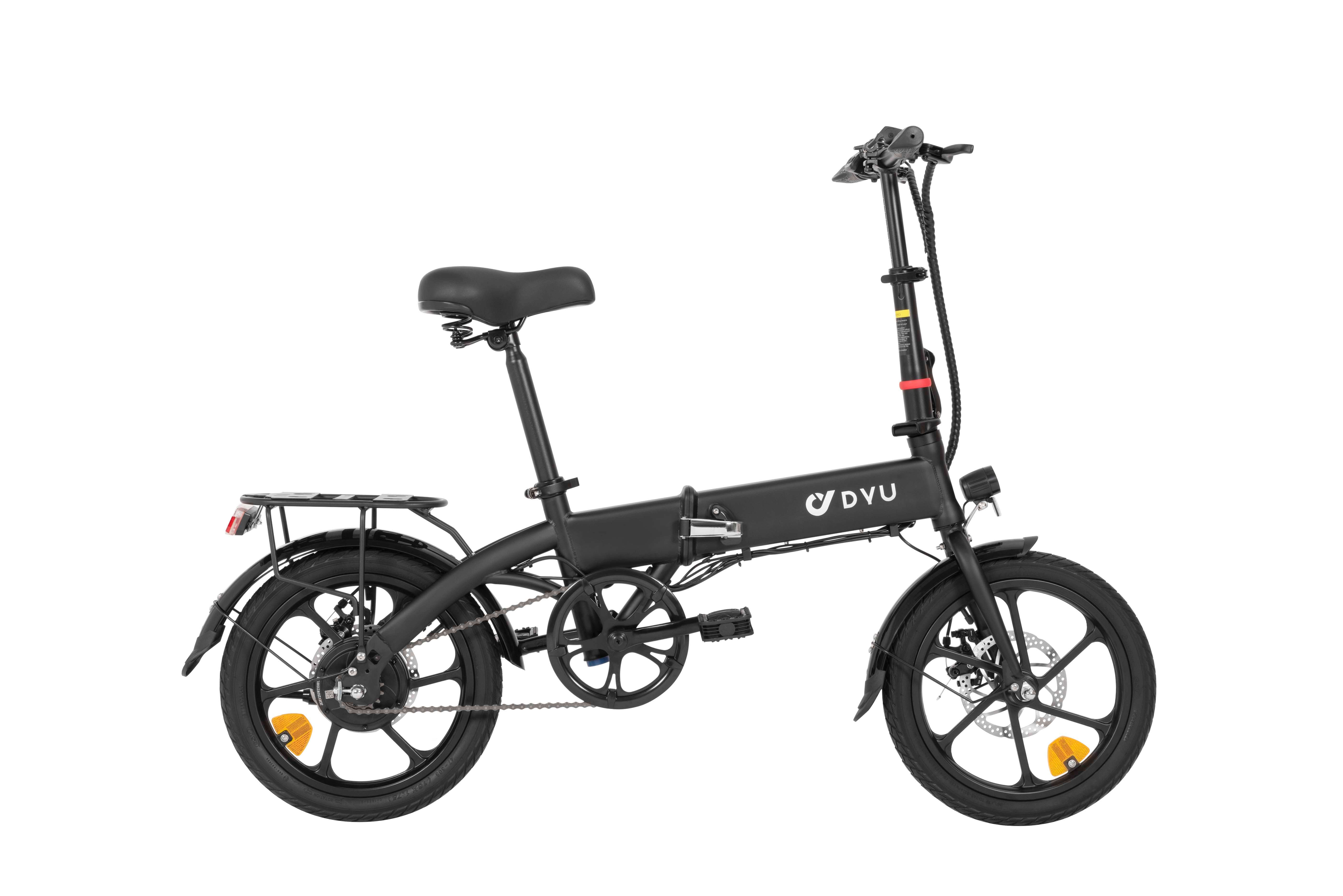 Electric Bike For Adults Teens,DYU D3F 14" Folding Electric Bicycle