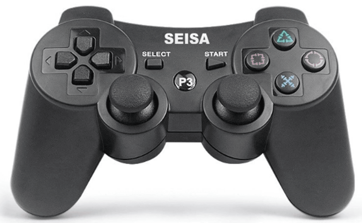 JOYSTICK INALAMBRICO BLUETOOTH PS3 RECARGABLE SEISA