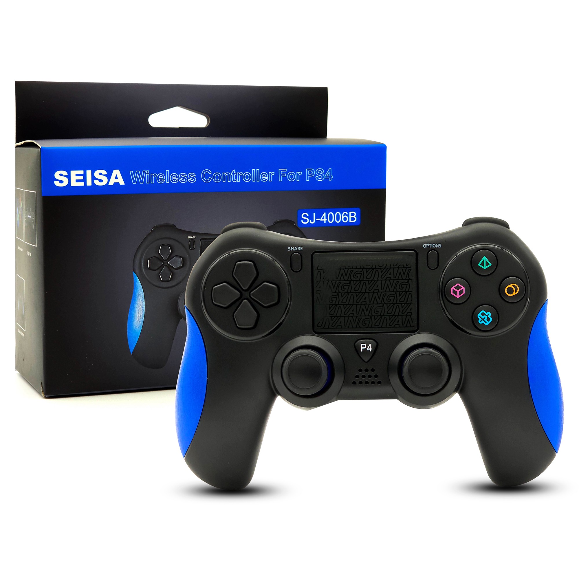 CONTROL PARA PS4 SEISA SJ-4006B GARANTIA DE PRUEBA
