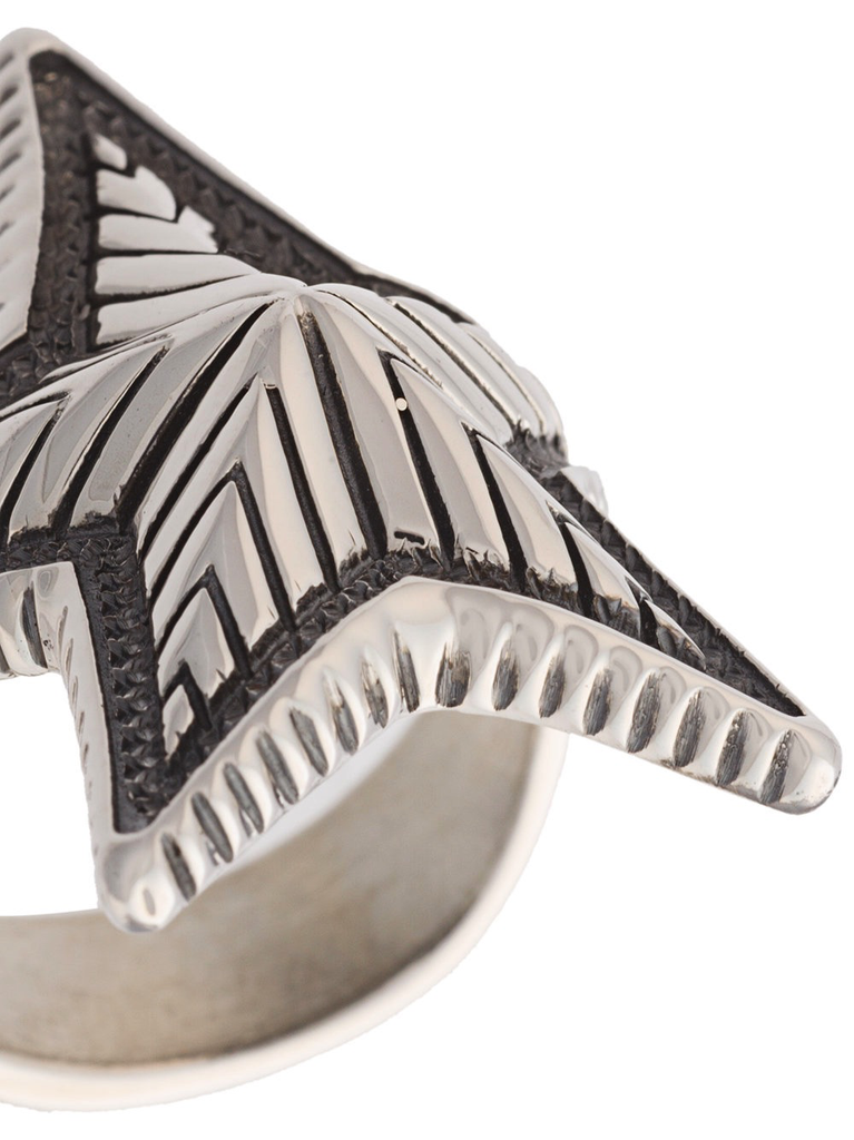 アクセサリー Codysanderson Small Depp star ring Cody Sanderson Small Depp Star Ring - Native Feather | 日本