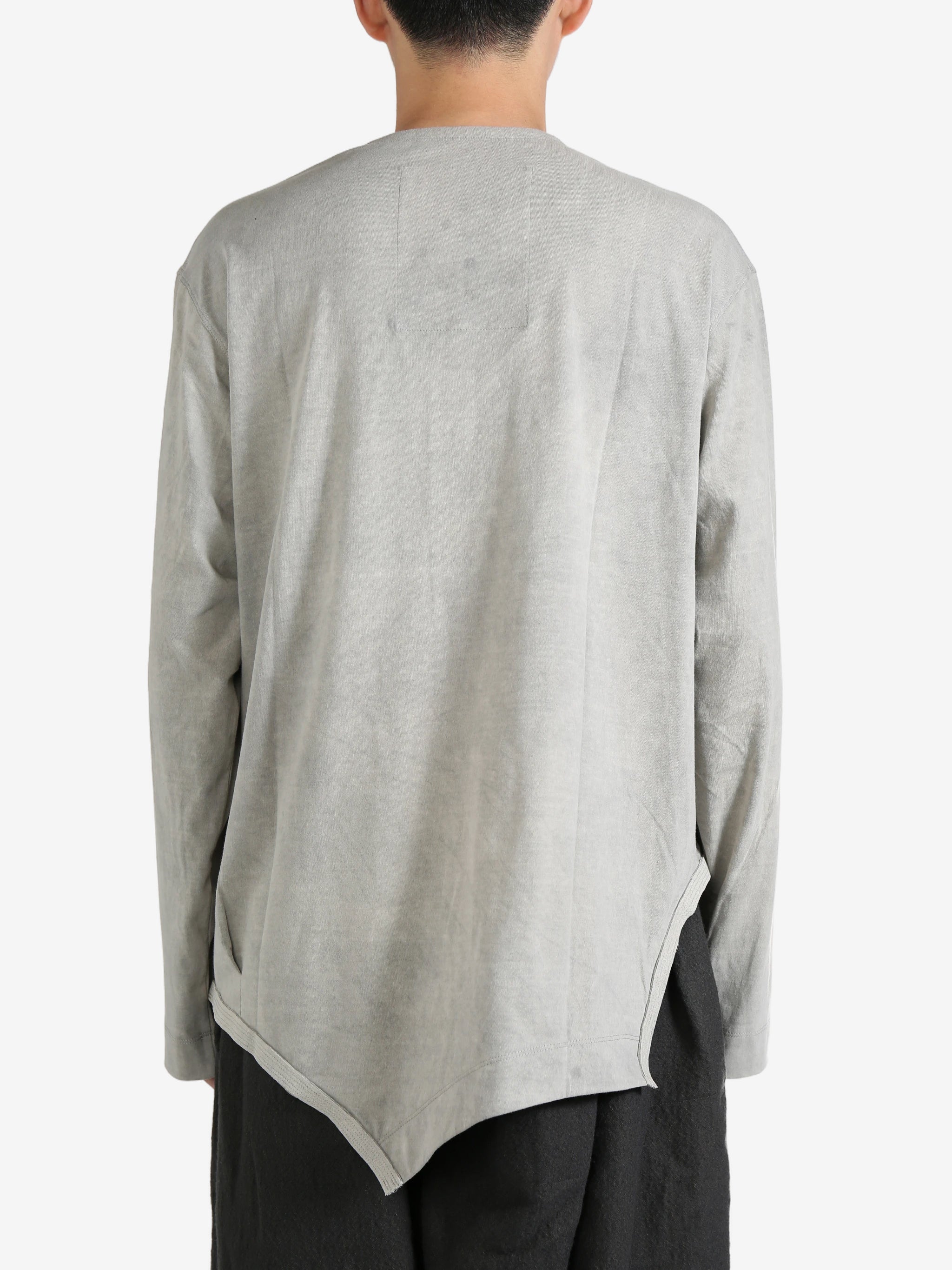 トップス ZIGGY CHEN Henly-Neck Long Sleeves HENLEY-NECK LONG SLEEVE T-SHIRT – ZIGGY CHEN