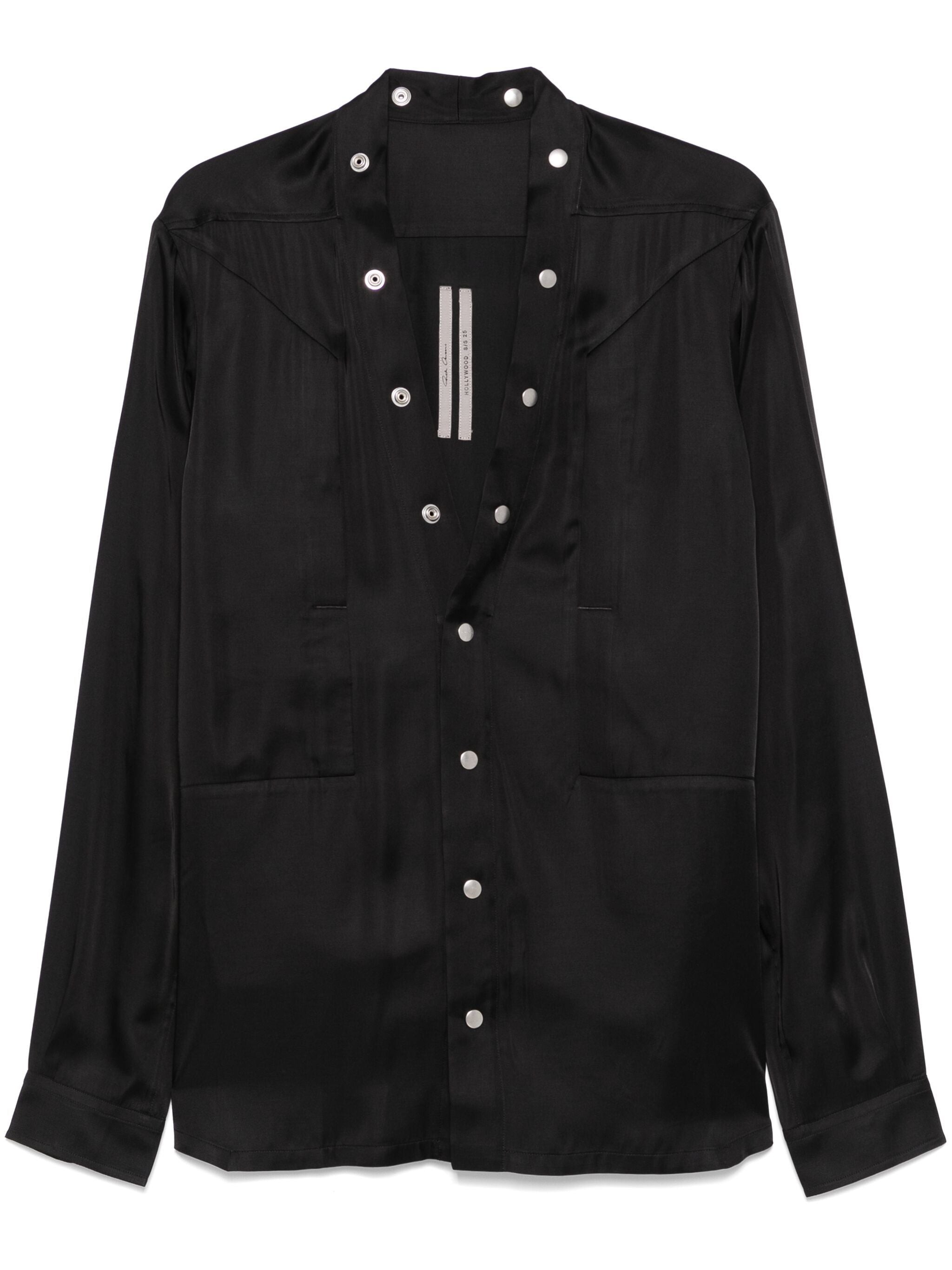 美品23SS Rick Owens LARRY FOGPOCKET SHIRT