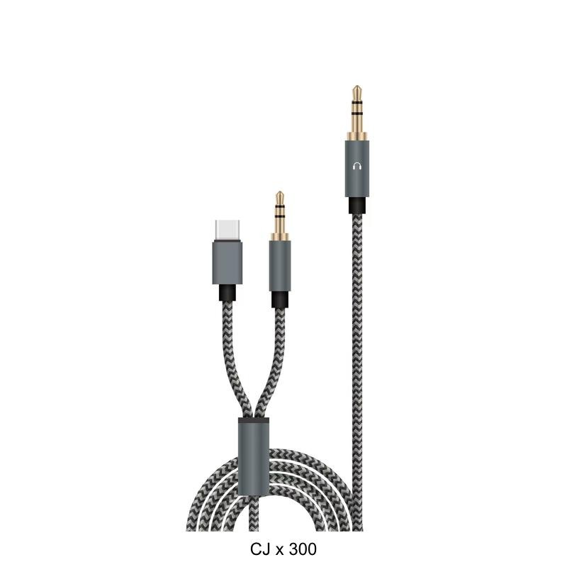 CABLE AUDIO 3.5MM+3.5MM + TIPOC KOS 3006