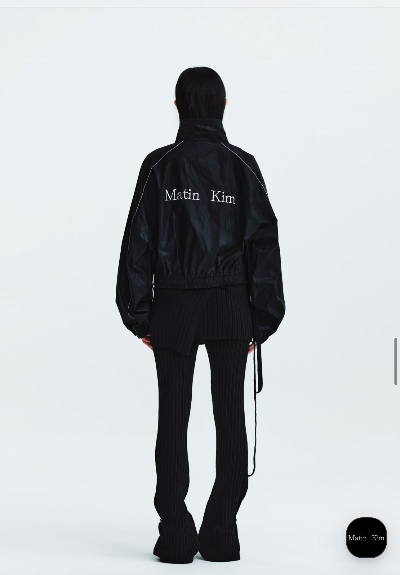 ジャケット・アウター [TYPESERVICE] MUSINSA matin kim coyseio MUSINSA | MATIN KIM MATIN KIM LOGO COATING JUMPER