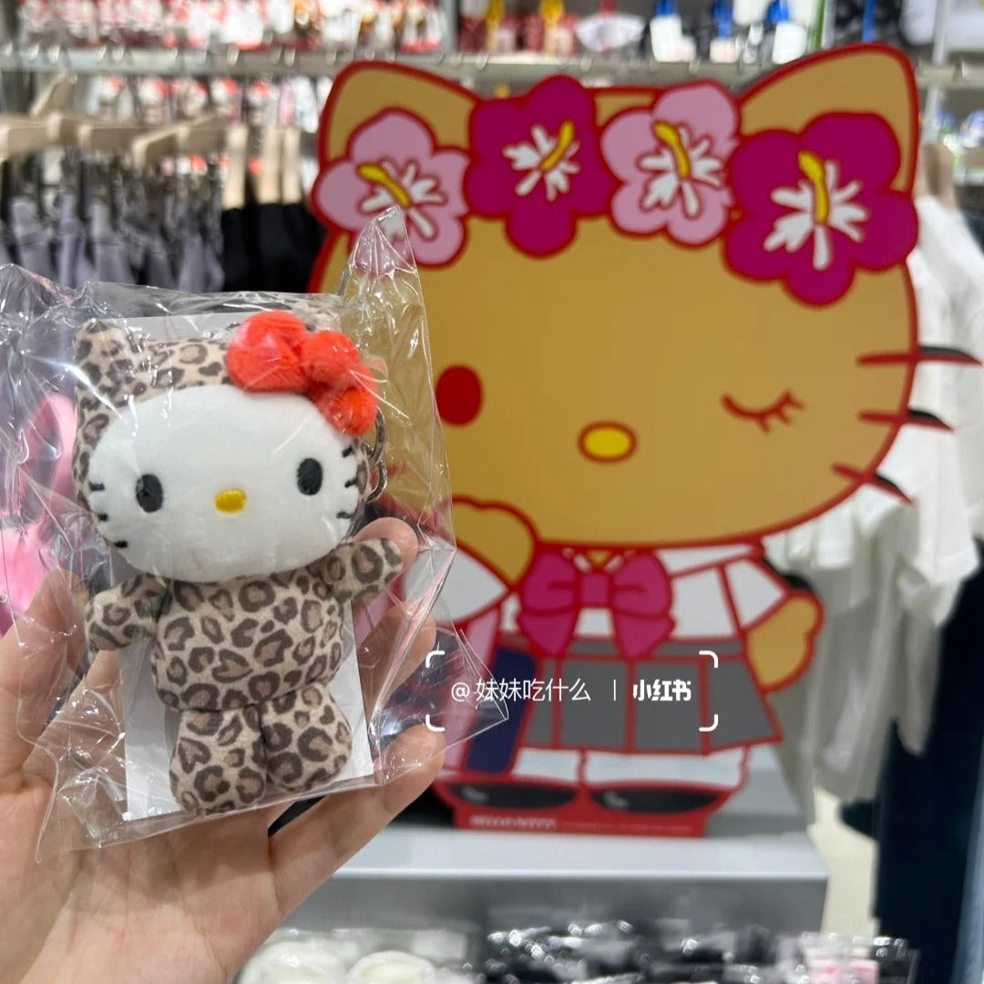 YHTOY 入戯 豹豹猫猫 毛絨掛件 ぬいぐるみ 2種セット 入戲（Deep In