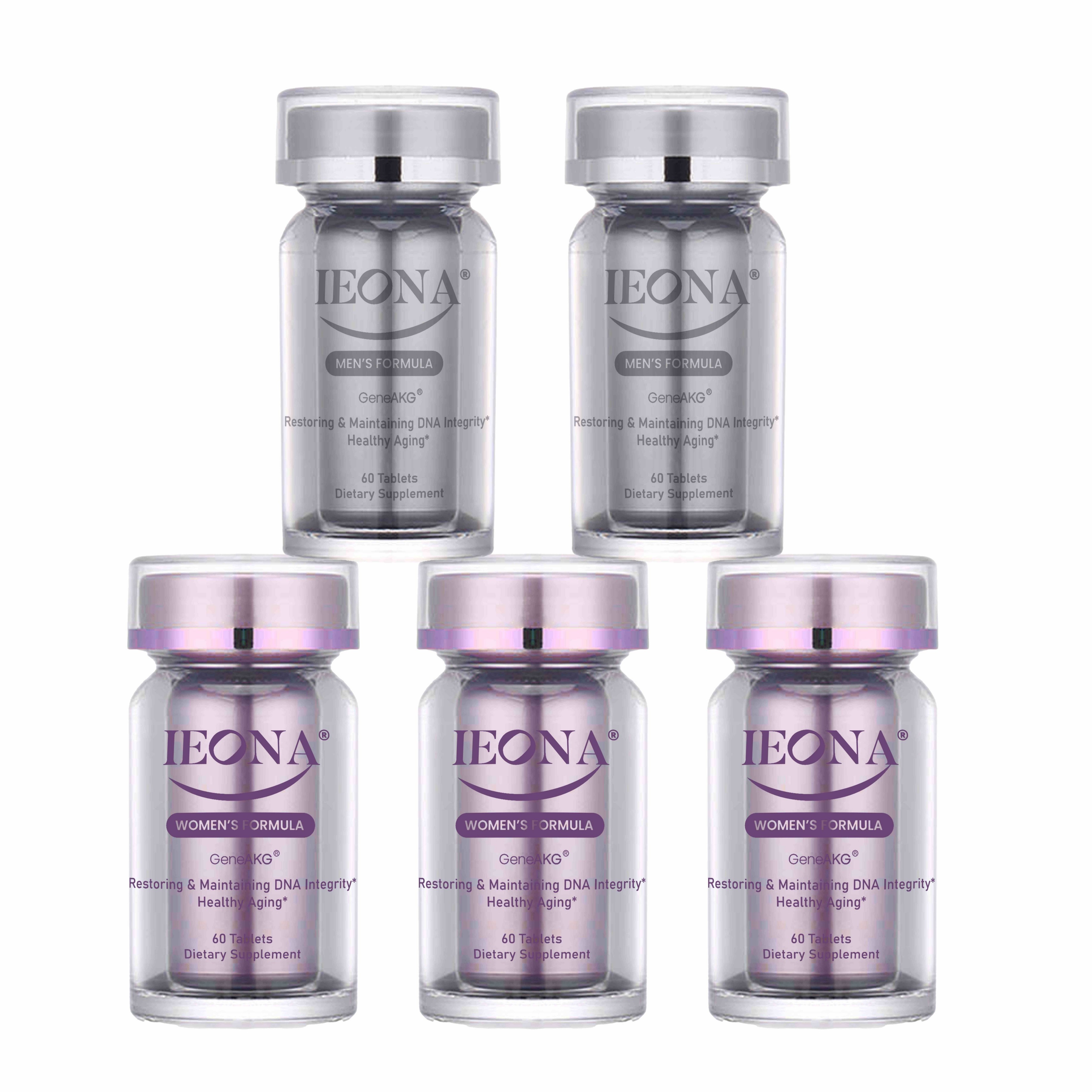 2 Bottle for Men + 3 Bottles for Women