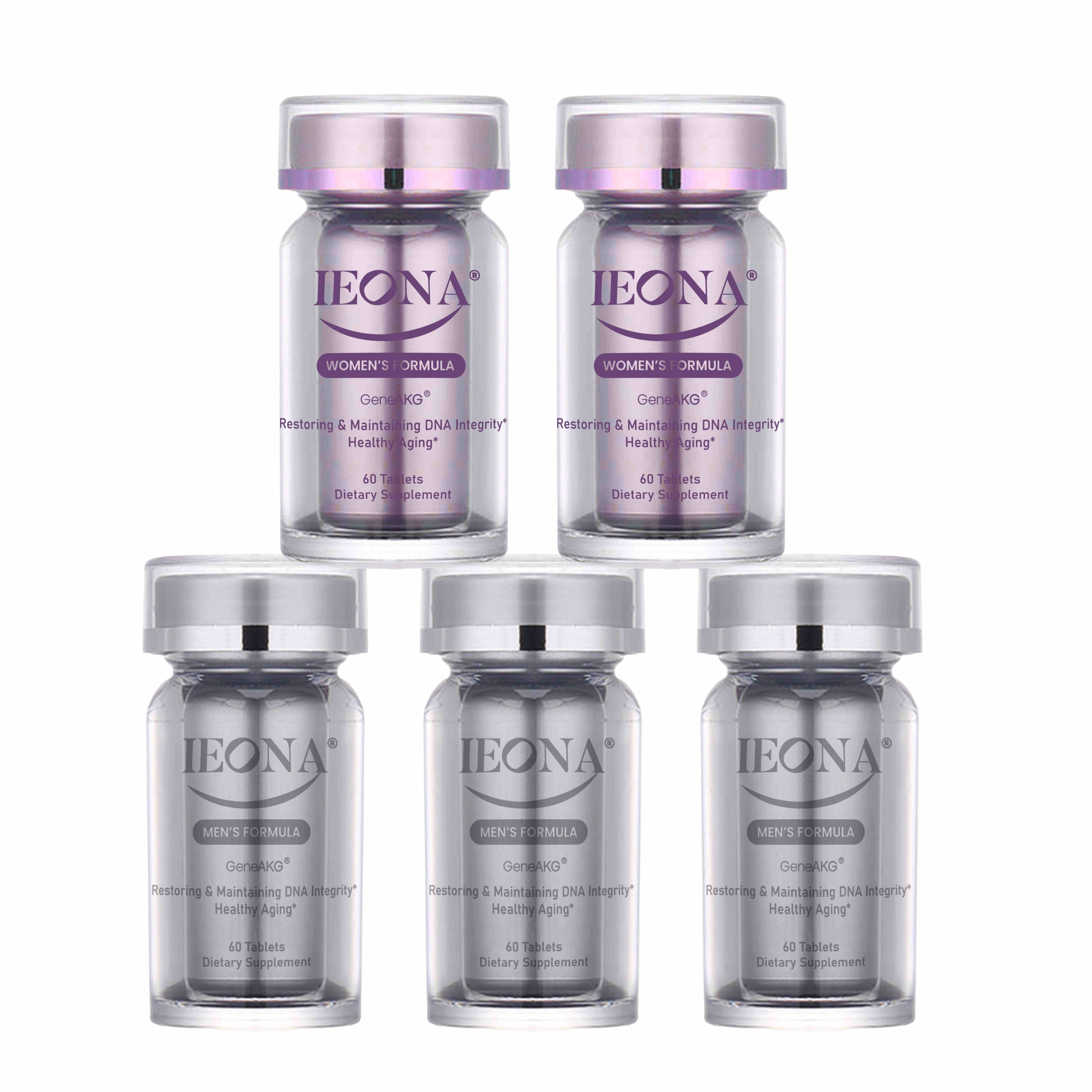 3 Bottle for Men + 2 Bottles for Women