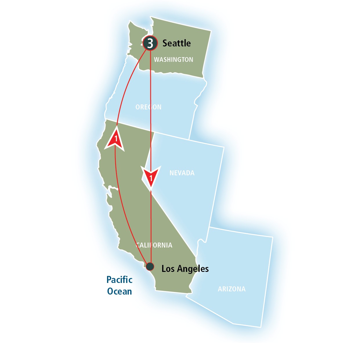 Seattle Ultimate Getaway Roundtrip from Los Angeles
