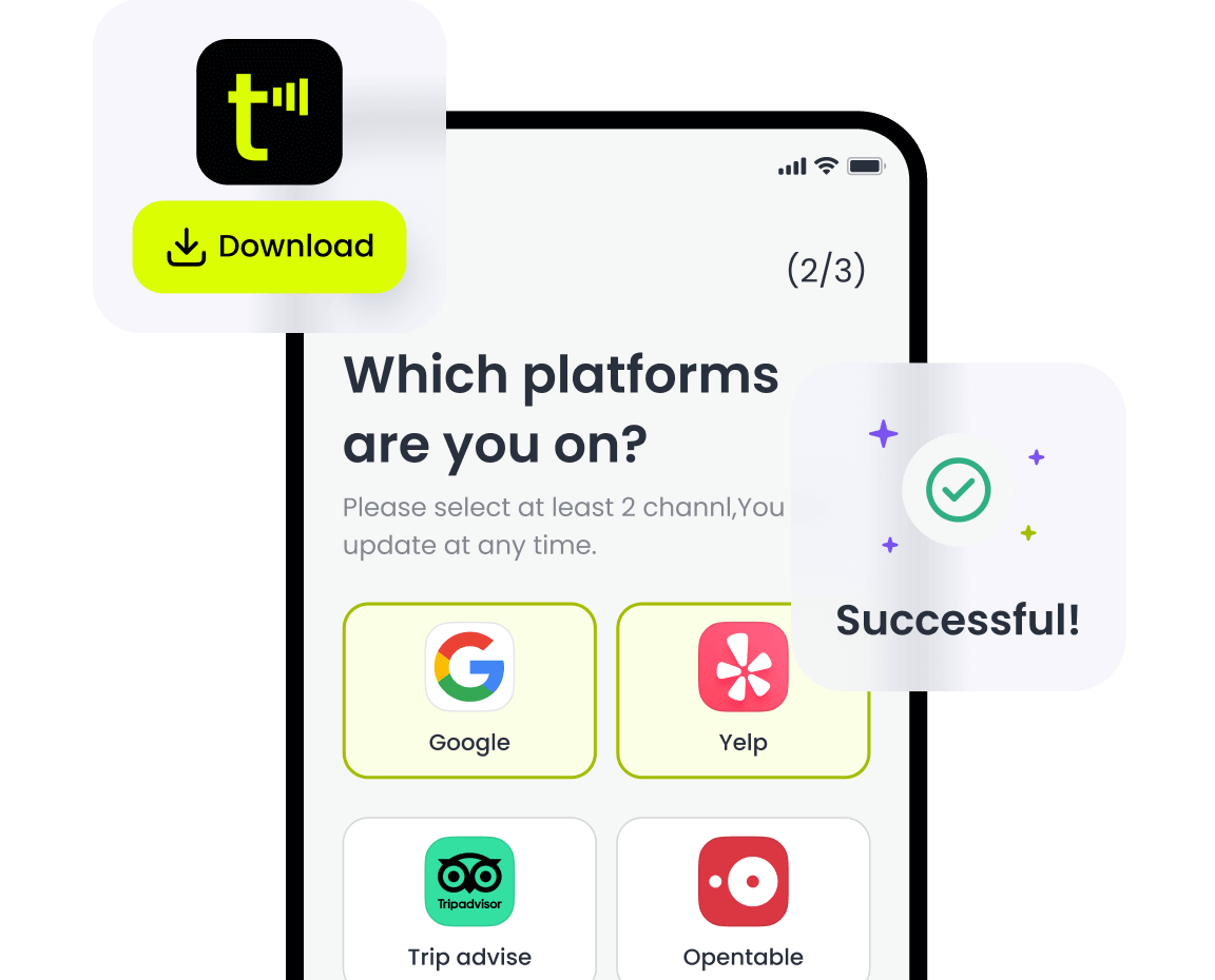Download tapget app to configure
