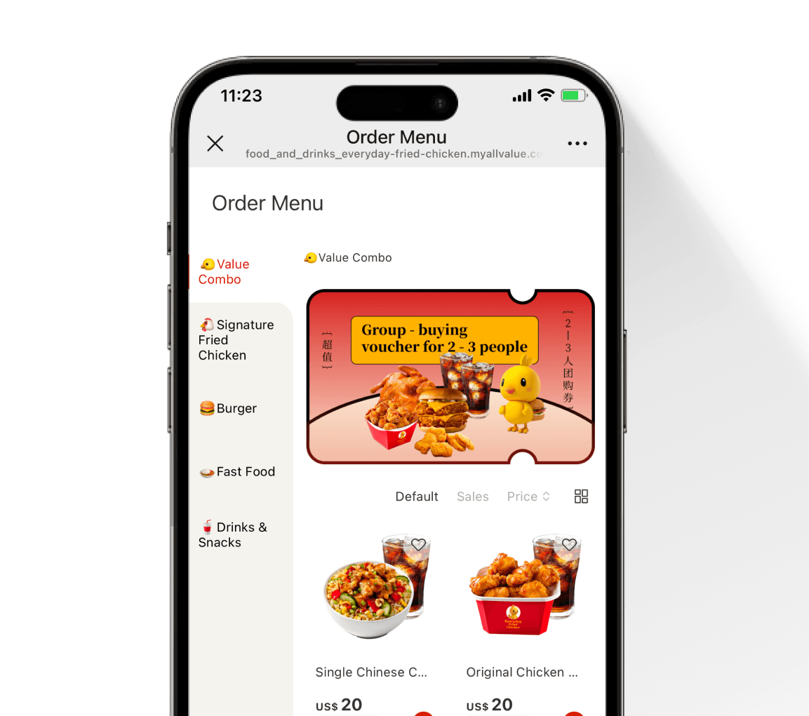 Order Online Demo